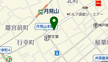 ようきや化粧品店の地図画像