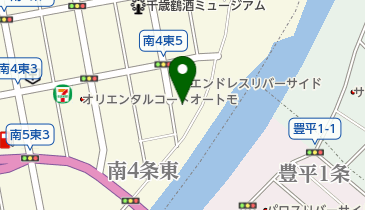 ごう在宅ほいくえんの地図画像