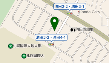 札幌市スポーツチャンバラ協会の地図画像