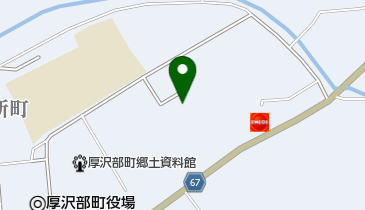 厚沢部町役場 厚沢部町教育委員会 厚沢部町総合給食センターの地図画像