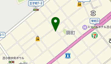 スマフォラボ苫小牧店の地図画像