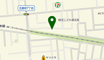 北の魚河岸丼丸 公園町店の地図画像