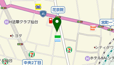 ユースエンジニアリング株式会社仙台オフィスの地図画像