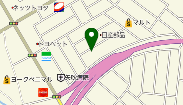 健美総合療術学院の地図画像
