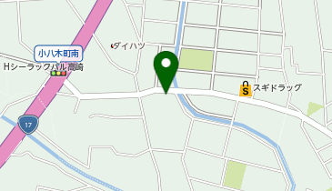 Hair&MakeGAKUの地図画像