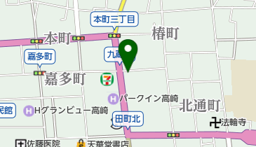 九蔵不動産株式会社の地図画像