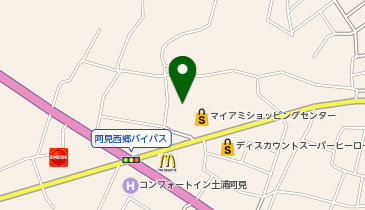 ミーツマイアミショッピングセンター店の地図画像