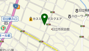 日立市役所 教育委員会教育プラザ 教育研究所 教育相談室の地図画像