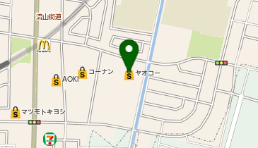 スタジオアリス ヤオコー南流山店の地図画像