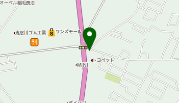 アジアンダイニングチバの地図画像