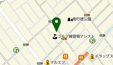 白光舎南行徳店の地図画像