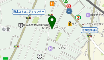 ピュアマインド新座店の地図画像