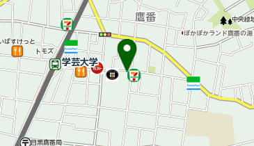 はんこ屋さん21学芸大学店の地図画像