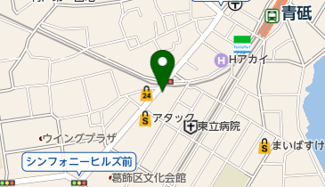 トライプラス青砥校の地図画像