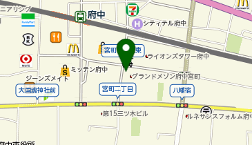 ル・ソニア府中本店の地図画像