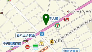 森田カイロプラクティック西八王子整体院の地図画像