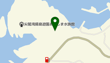 食堂尖閣湾の地図画像