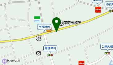 メガネ21茅野市役所前店の地図画像