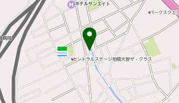 クリーニングショップひまわり 大野南口店の地図画像