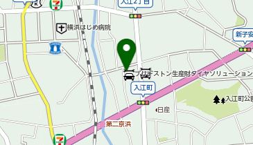 ブリヂストンタイヤサービス東日本株式会社大口店の地図画像