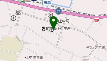 若狭町役場 福祉課 福祉保健医療連携室の地図画像