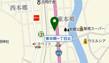 有限会社賀茂クリーニング下田西中店の地図画像