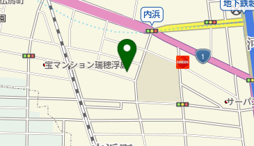 はりきゅう院ミッキーの地図画像