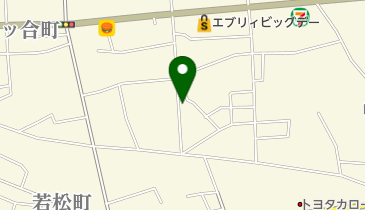 島田市中溝町自治会の地図画像