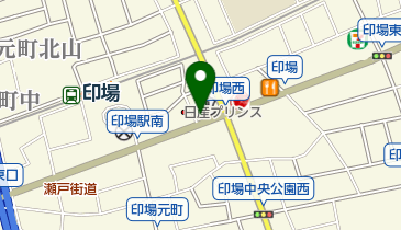 印場元町鍼灸院の地図画像
