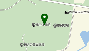 岡崎市美術博物館ミュージアムショップYAGURAの地図画像