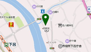 クマザキ楽器クーズの地図画像