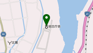 下呂市役所 下呂総合庁舎建設・農林部の地図画像