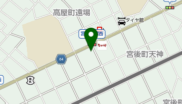 整体室BODYCAREろはすの地図画像