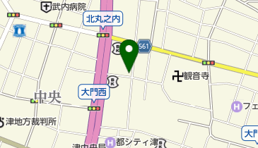 美容院かほりの地図画像