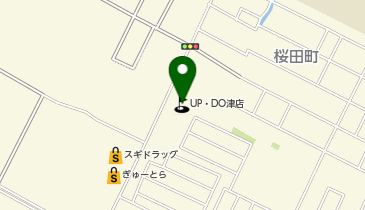 アップ・ドゥ(UP・DO)スポーツスタジアム津店の地図画像