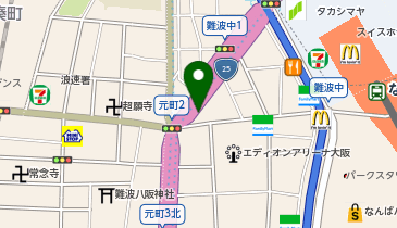 A.L.I・SHOP・NAMBAの地図画像