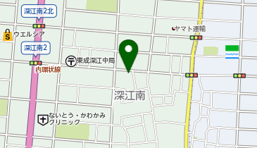 中華料理福の地図画像