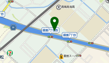 一花ラーメン研究所の地図画像