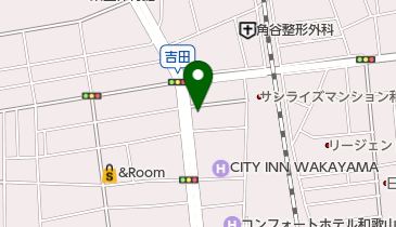 わかやま鍼灸整骨院 吉田院の地図画像