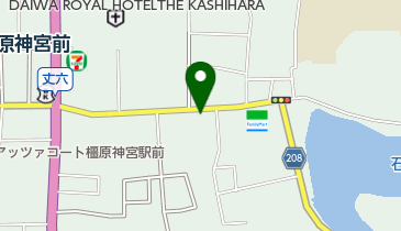 Jサーキット橿原店の地図画像