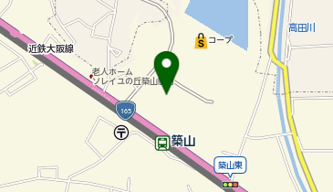 ホリデイスポーツクラブ大和高田の地図画像