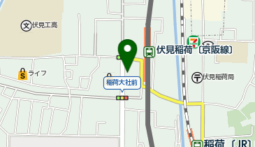 着物レンタル京さくらの地図画像