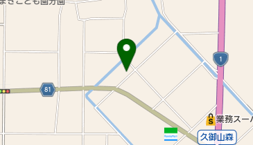 グループホームわおの地図画像