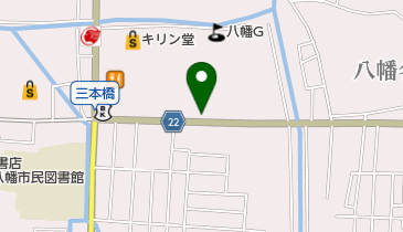 かねもと鍼灸整骨院の地図画像