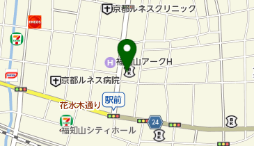 京銀証券株式会社福知山支店の地図画像