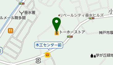 卓球場垂水TTスタジオの地図画像