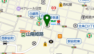 シェリーネイルサロン姫路店の地図画像