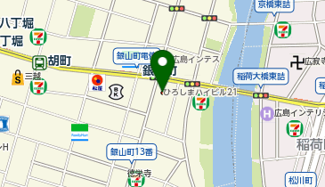 さくら幸子探偵学校・広島校の地図画像