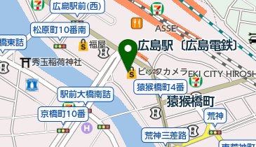 広島市役所 広島市くらしサポートセンター本部の地図画像