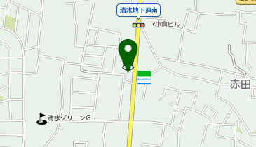 うどん屋・杉の地図画像